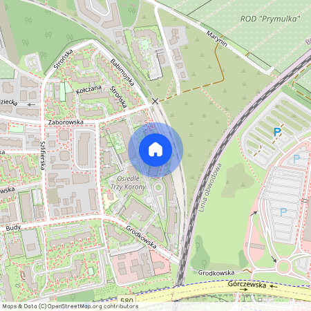 ul. Zaborowska 1c, Górce, Bemowo, Warszawa, mazowieckie