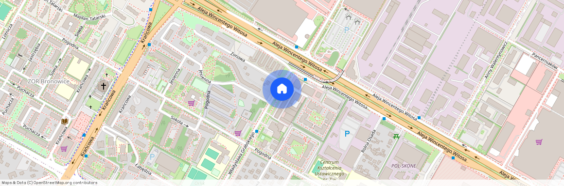 ul. Władysława Grabskiego, Bronowice, Lublin, lubelskie