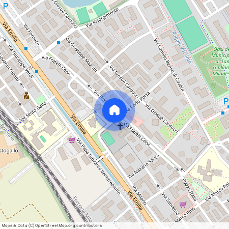 Viale Fratelli Cervi, San Giuliano Milanese, Lombardy 20098, San-Giuliano-Milanese