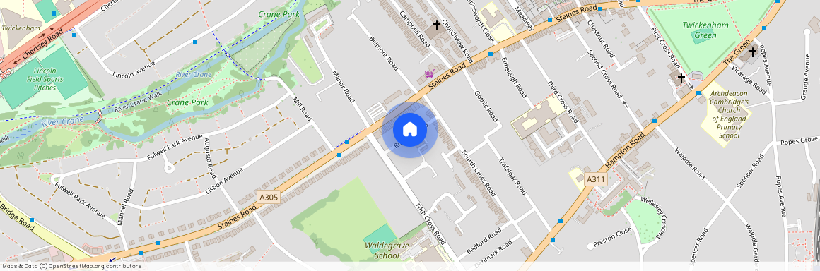 Rutland Road, Twickenham, TW2, London