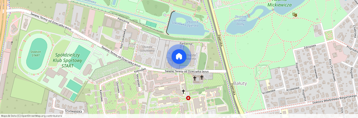 ul. Pancerna, Julianów, Bałuty, Łódź, łódzkie