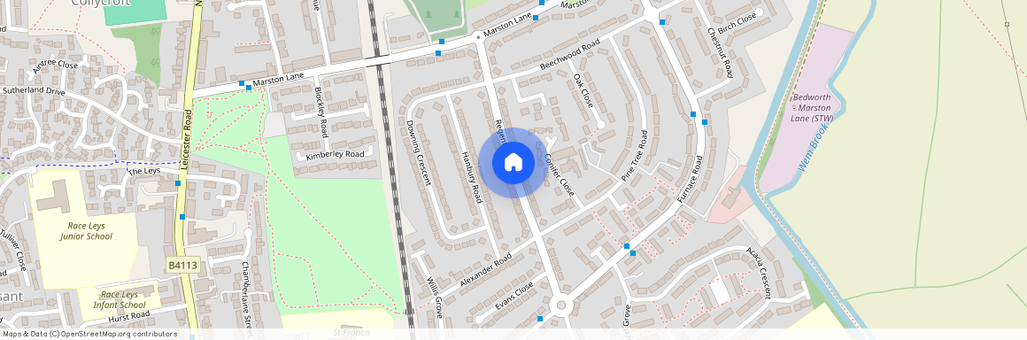 Regent Street, Warwickshire CV12