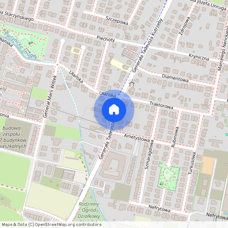 ul. gen. Tadeusza Kutrzeby, Ołtaszyn, Krzyki, Wrocław, dolnośląskie