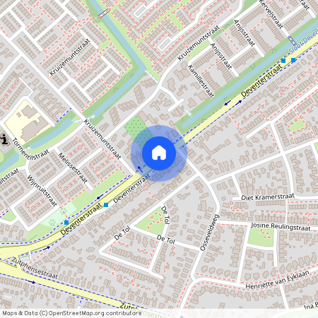 Zevenhuizen, 7322 JJ, Deventerstraat, Apeldoorn