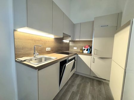 Perfekte Singlewohnung mit großzügiger Terrasse - 3,5 Hohe Decken! - Swimmingpool zur gemeinschaftlichen Nutzung vorhanden - Foto 3