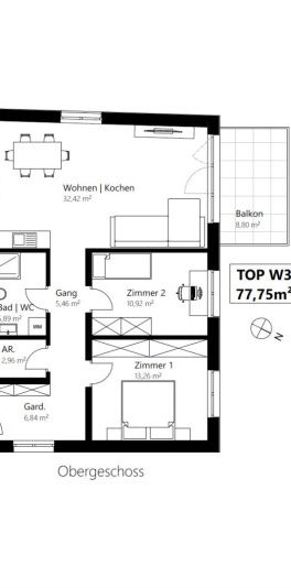 Neubauprojekt mit 5 Wohneinheiten in Schwaz zur Miete - Foto 1