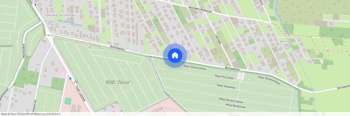 Borowiecka, Nadwiśle, Wawer, Warszawa, mazowieckie