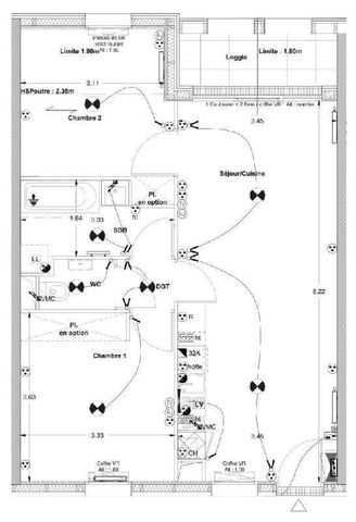 Location appartement t3 57 m² à Bouguenais (44340) - - Photo 4