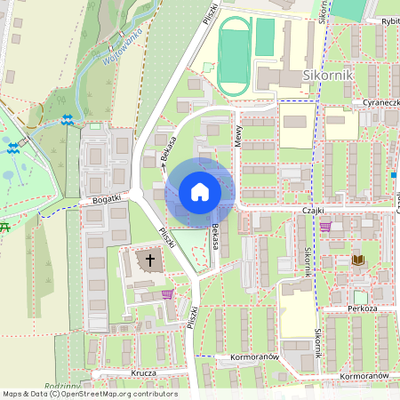 ul. Bekasa, Sikornik, Gliwice, śląskie