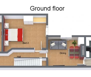 6 bed house-share with 2 shared bathrooms - Photo 1