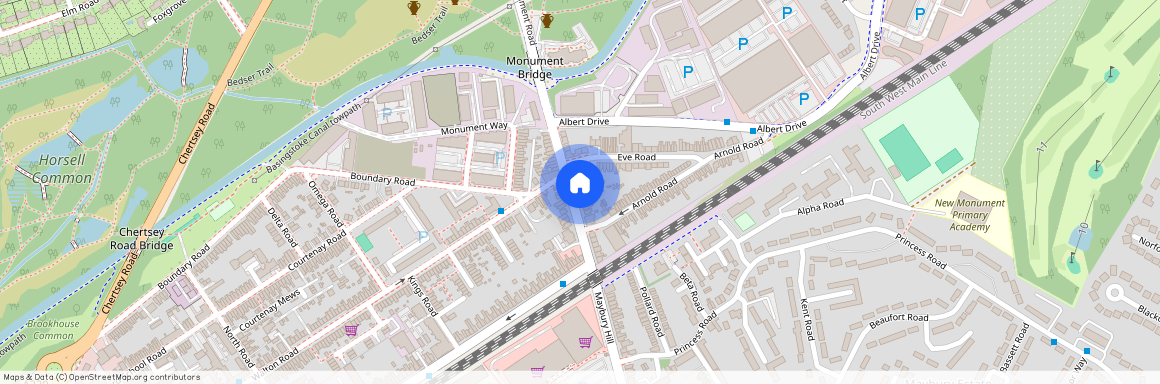 Monument Road, Woking, Surrey, GU21
