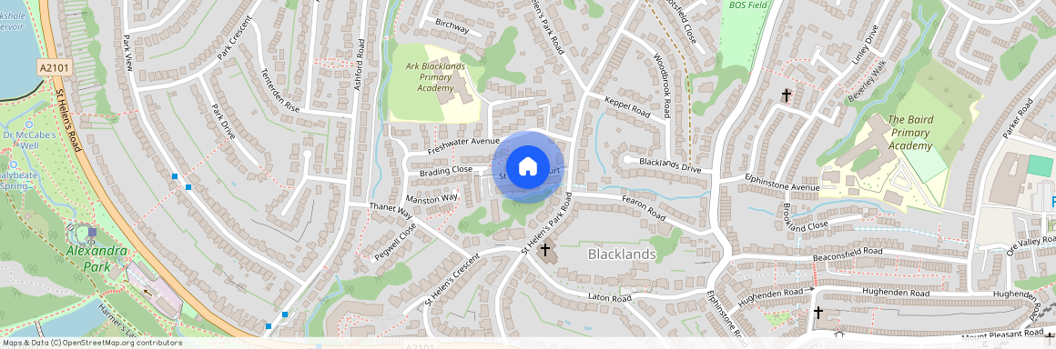 St. Helens Court, Hastings TN34