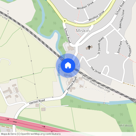 Hensol Road, Pontyclun, Miskin