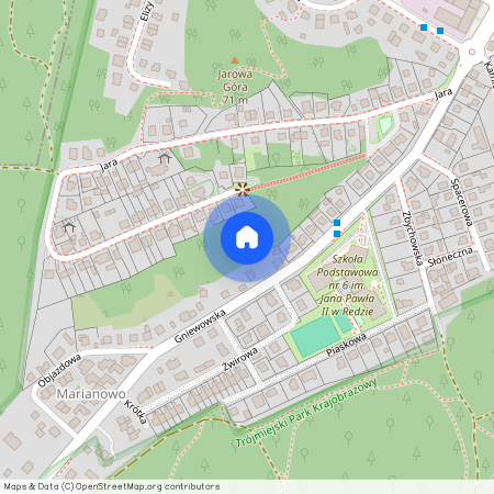 ul. Jara, Reda, wejherowski, pomorskie