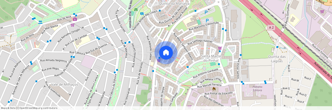 Praceta Antonio de Andrade, Setubal