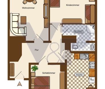 Kleine Familienwohnung für das große Glück! - Foto 3