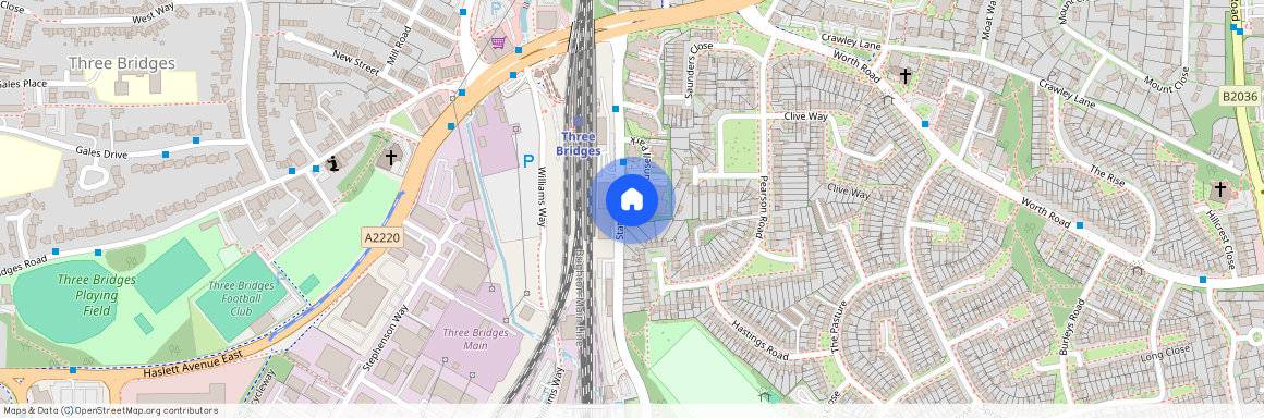 Maunsell Park, Three Bridges RH10