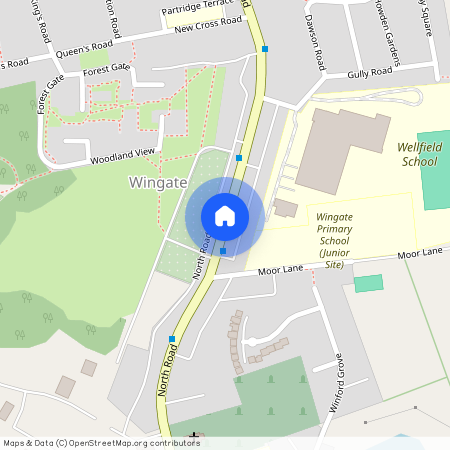 North Road West, Wingate