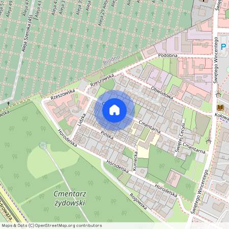ul. Cmentarna, Targówek Mieszkaniowy, Targówek, Warszawa, mazowieckie