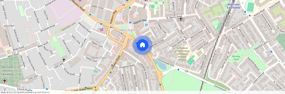 Upper Green East, Mitcham, Surrey, CR4