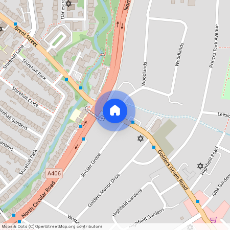 The Woodlands, Golders Green, London, NW11