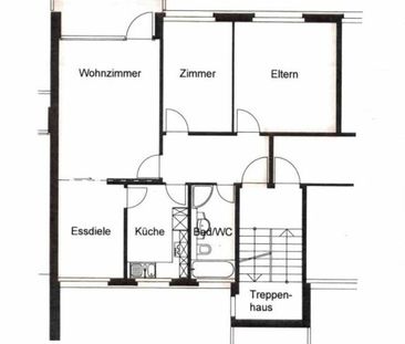 4 Zimmer, 97 m², 2. Stock - Photo 1