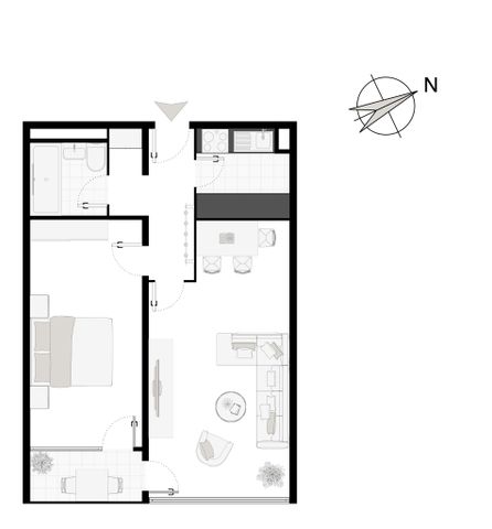 City-Wohnung mit Wannenbad und Balkon - Photo 5