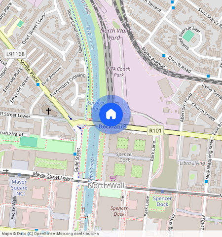 Quayside Quarter at Dublin Landings, Docklands, Dublin 1