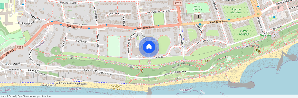 The Grand, The Leas, Folkestone, Kent, CT20