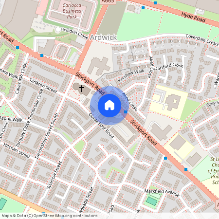 Stockport Road, Manchester, Greater Manchester, M13