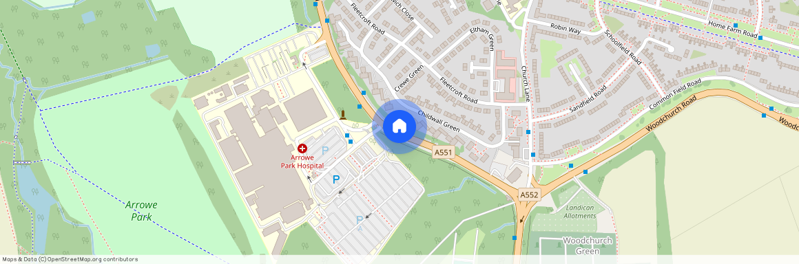 Arrowe Park Road, Upton, Wirral