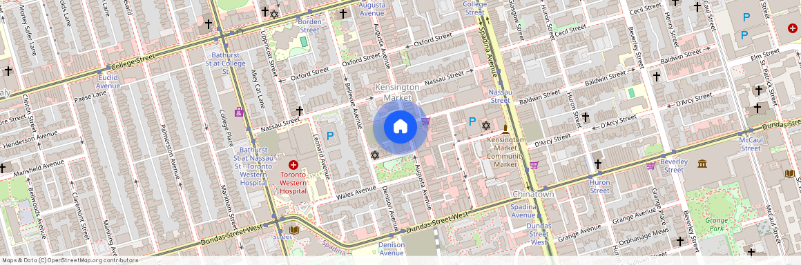 196 Augusta Avenue nd/3rd Flr, Toronto