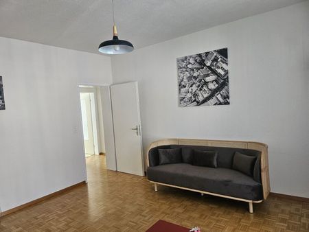 Fully furnished 3.5-room premium business apartment with balcony | Zürich Wiedikon - Photo 2