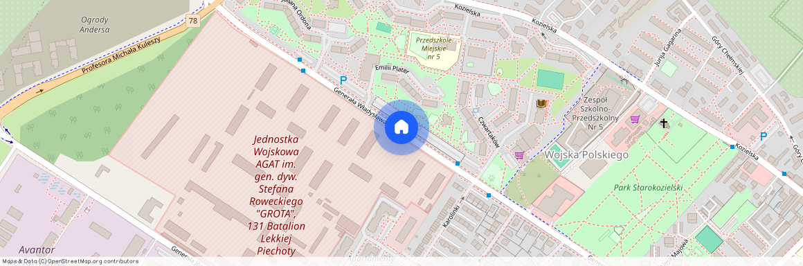 Generała Władysława Andersa, Gliwice