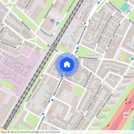 Nazareth, 6222 AG, Meerssenerweg, Maastricht