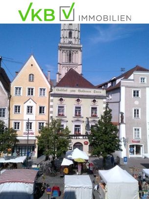 Altbau-Mietwohnung in Braunau, direkt am Stadtplatz - auch als Büro nutzbar ! - Photo 1