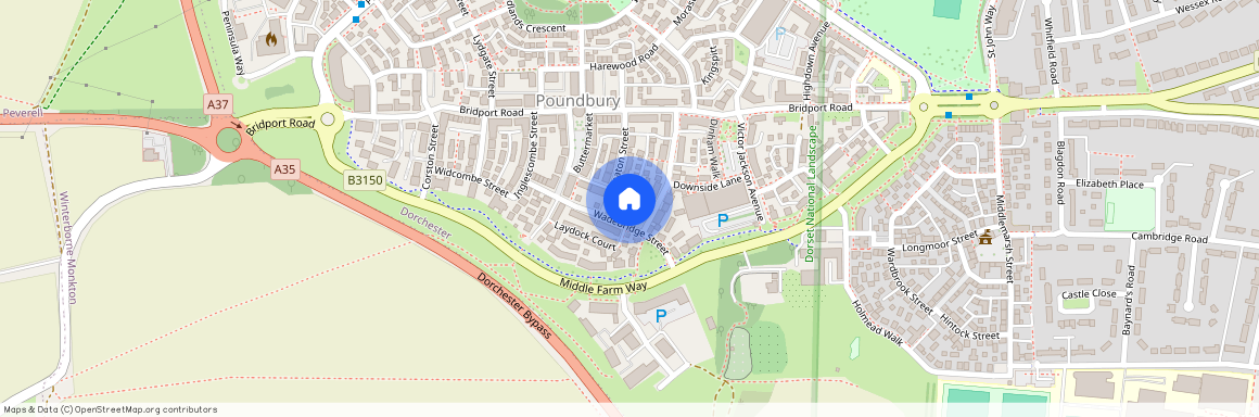 Wadebridge Square, Dorchester, DT1 3