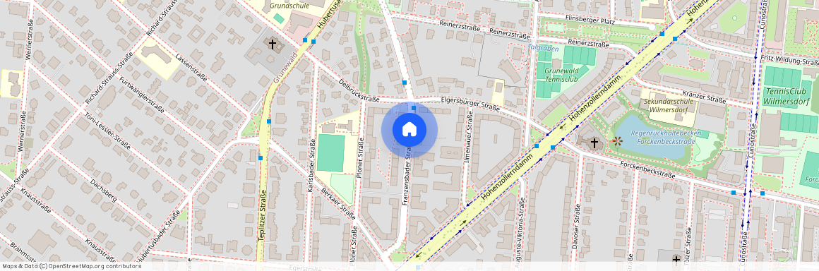 Franzensbader Str., Berlin, Schmargendorf, 14193