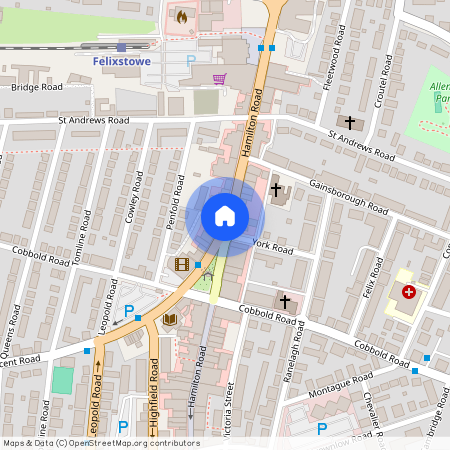 Hamilton Road, Felixstowe, IP11