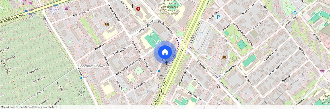 ul. Spalinowa, Grochów, Praga-Południe, Warszawa, mazowieckie