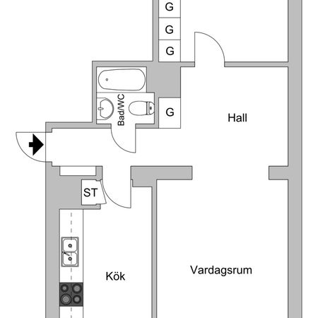 Badhusgatan 5, Halmstad - Foto 4