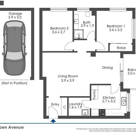 Immaculately Presented Full Brick TWO bedder Apartment - Short Walk to Rail - Photo 5