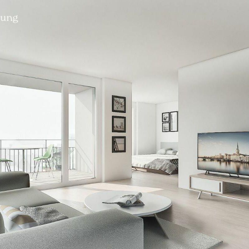 Moderne urbane 2.5-Zimmer Neubauwohnung im Enge Quartier - Foto 1