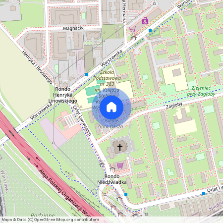 ul. Zagłoby, Niedźwiadek, Ursus, Warszawa, mazowieckie