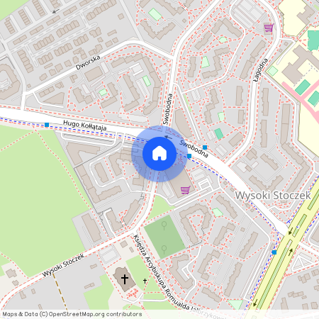 ul. Hugo Kołłątaja, Wysoki Stoczek, Białystok, podlaskie