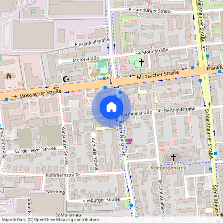 Riesenfeldstraße 77, 80809 München, Germany