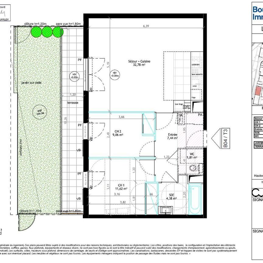 location Appartement F3 DE 67.1m² À VILLEJUIF - Photo 2