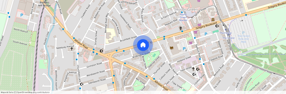 126 Gregory Boulevard, Nottingham