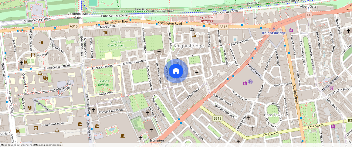 ** Rutland Gate, London, SW7 1PD