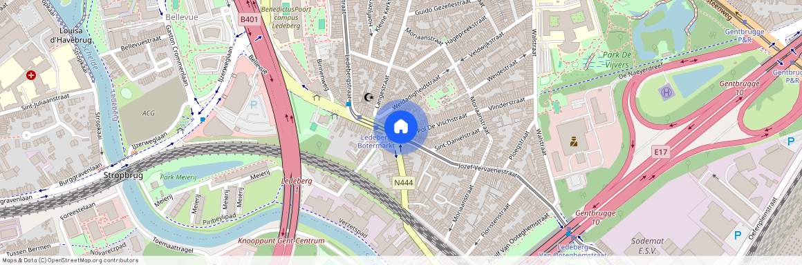 Pol de Vischstraat, 1, 9050, Gentbrugge